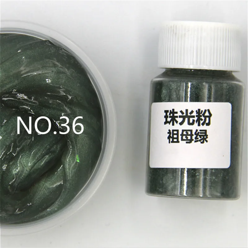 Diy Handmade Pearlescent Mica Powder Epoxy Resin Dye Pearl Pigment Resin Glue Pigments Material Crystal Mold