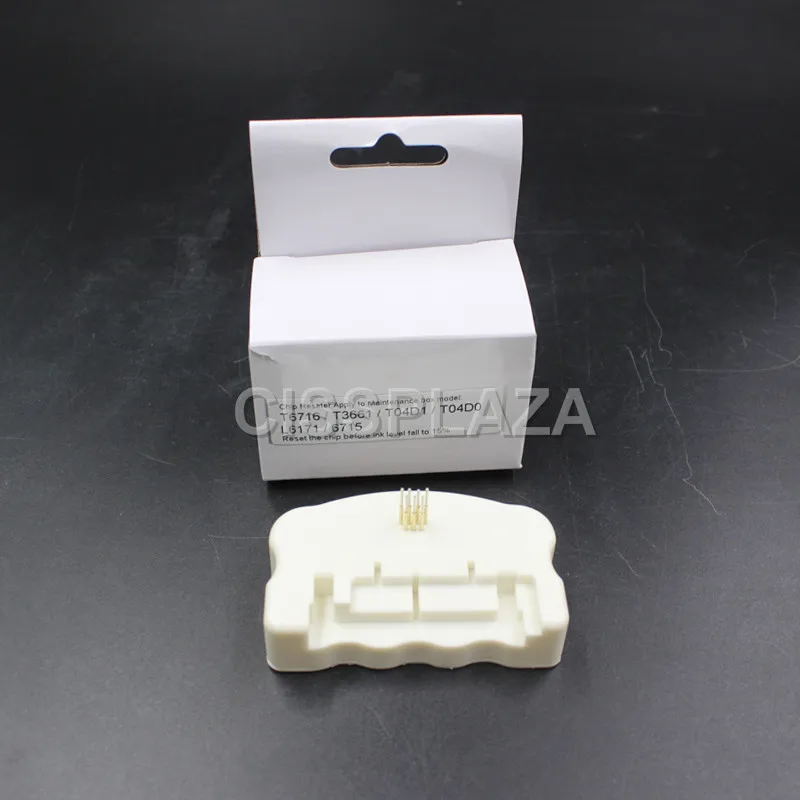 CISSPLAZA 1 шт. T04D1 обслуживание обломок Resetter+ 1 шт. совместимый чип для Epson WF-2860 WF-2800 WF-2865 XP-5100 XP-5105 принтер