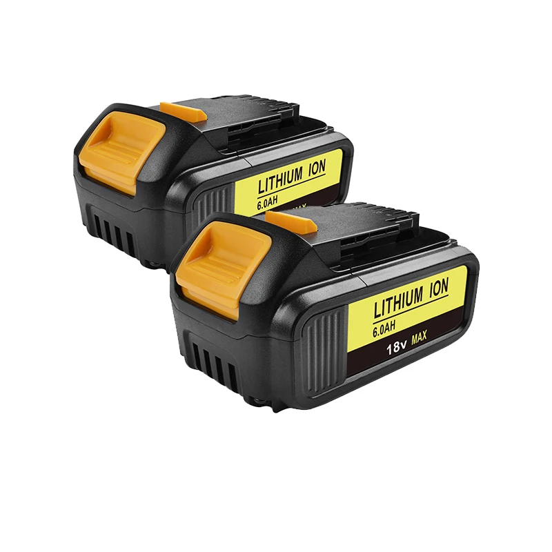 6000 мА/ч 18V 2 шт. в упаковке для Dewalt Мощность инструмент Батарея DCB182 DCB201 DCB180 DCB181 DCB201-2