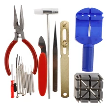 16 шт. профессиональный часовщик набор инструментов для ремонта часов Пинцет Набор Аксессуаров