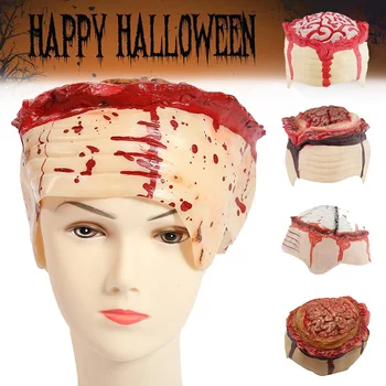 

Halloween Hanging Bloody Brain Bone Terror Death Props Party Door Home Decor S7JN