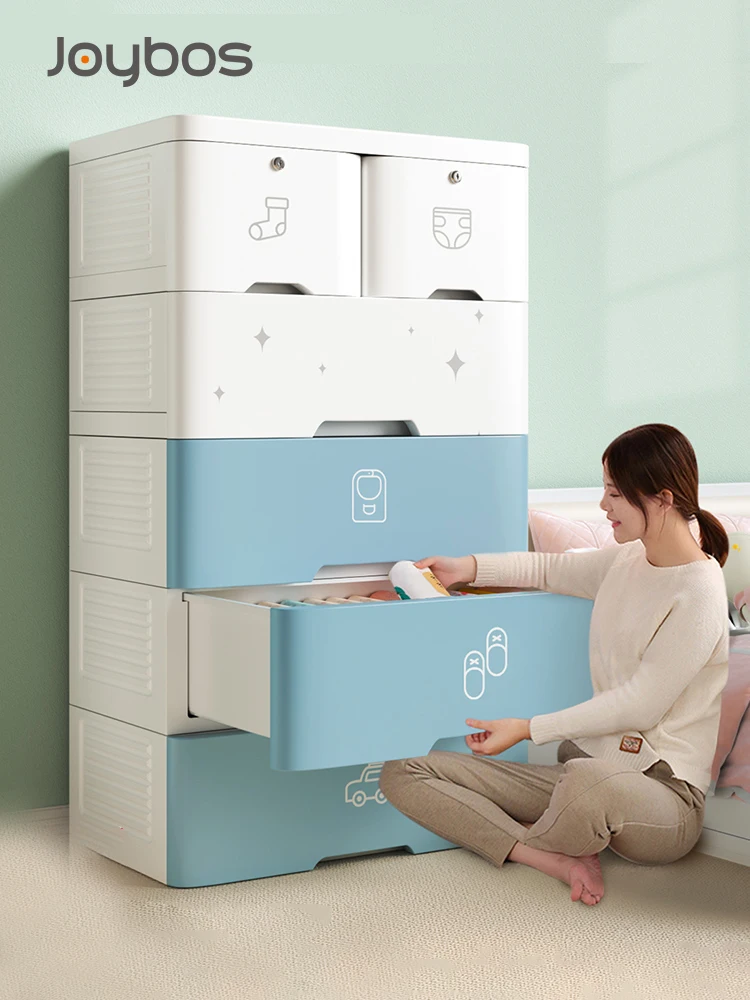 Joybos Armoire De Rangement A Tiroirs Epais Et Stable Meuble De Rangement Multicouche En Plastique Pour Garde Robe De Bebe Commode De Menage Jx30 Aliexpress