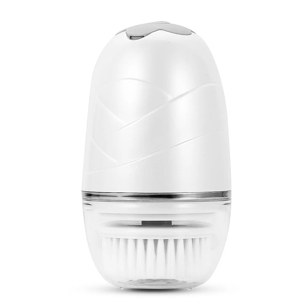 White 3 в 1 перезаряжаемая щетка для очищения лица, уход за кожей лица, косметическая щетка, инструмент, электрическая щетка для чистки лица - Цвет: White