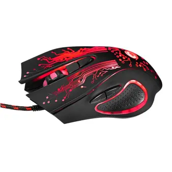 

Gaming Mouse 6 Buttons Adjustable DPI USB Cable Wired Mouse for Computer Laptop LED Optical Mouse