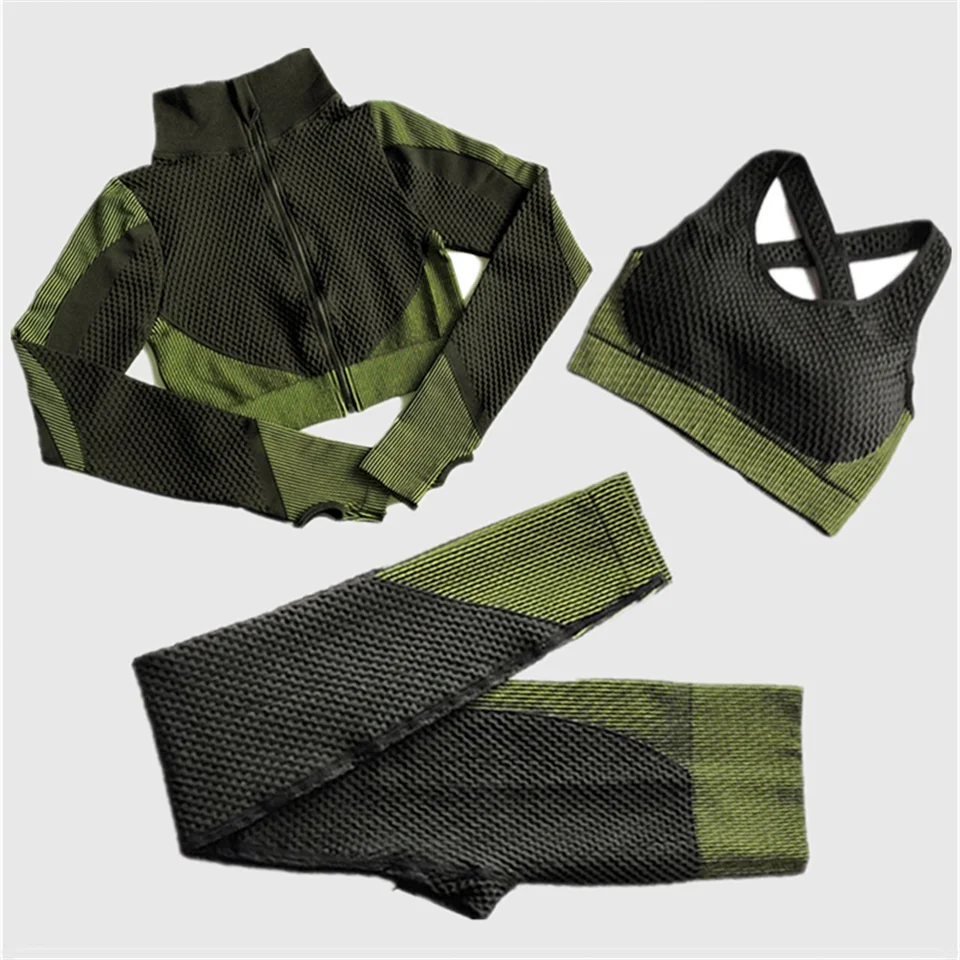 Women Seamless Yoga Sets