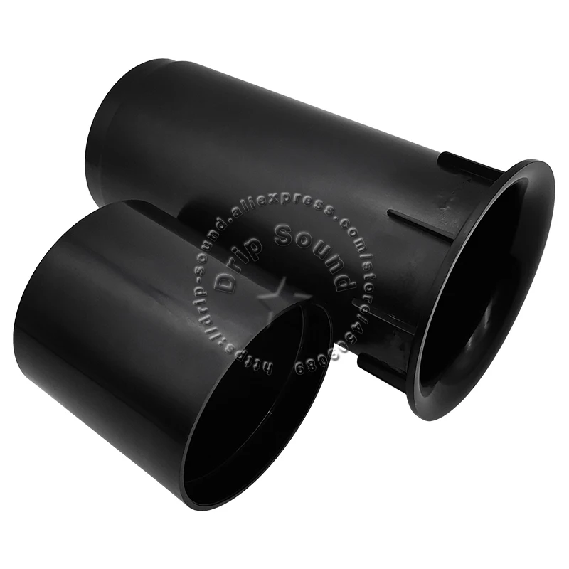 스피커 포트 튜브베이스 서브 우퍼 오디오 리플렉스 튜브, 라우드 스피커 박스 벤트, 80x 209mm, 1 개