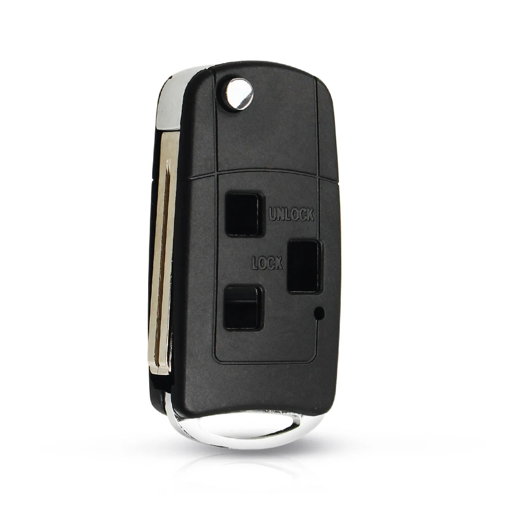 KEYYOU дистанционный Флип складной чехол для ключей 3 кнопки для Lexus IS200 GS300 RX300 LS400 брелок для ключей автомобиля Замена