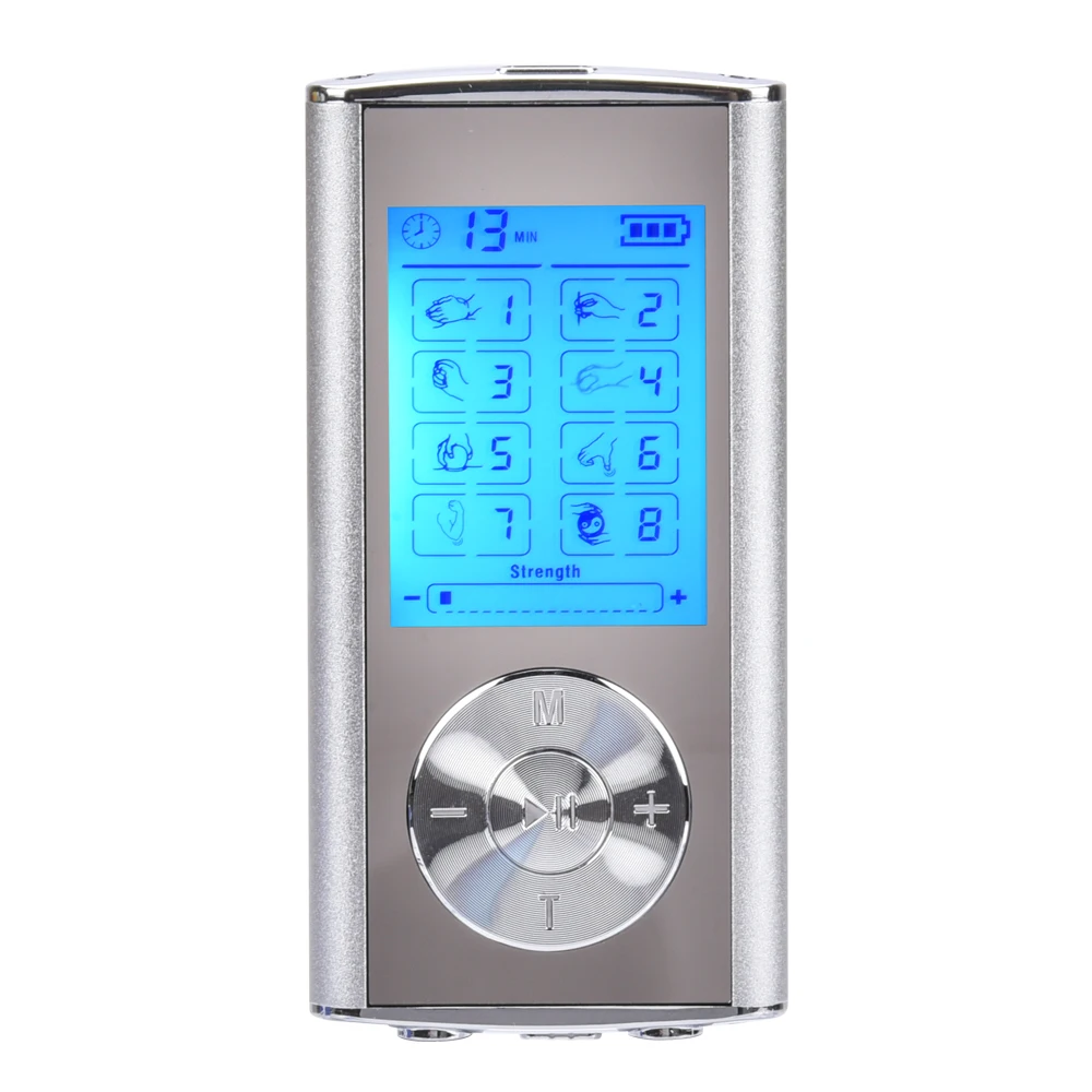 8 Modes EMS Muscle Stimulation Treatment Device Body Massage Pain Relief Electric Pulse Physiotherapy Tens Electroestimulador