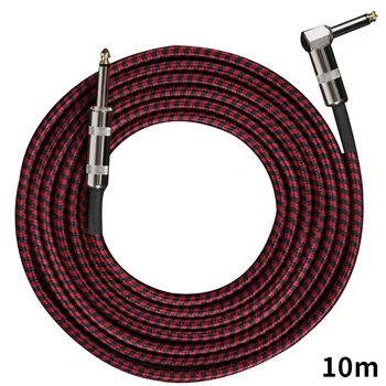 

For Electric Guitar Straight To Right Angle Audio Multifunctional Noiseless Practical Portable Instrument Cable Home Accessories