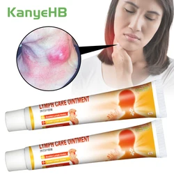 2pcs Lymphatic Detox Ointment Anti-Swelling Lymph Cream Herbal Medical Plaster Armpit Neck Breast Promote Blood Health Care A753