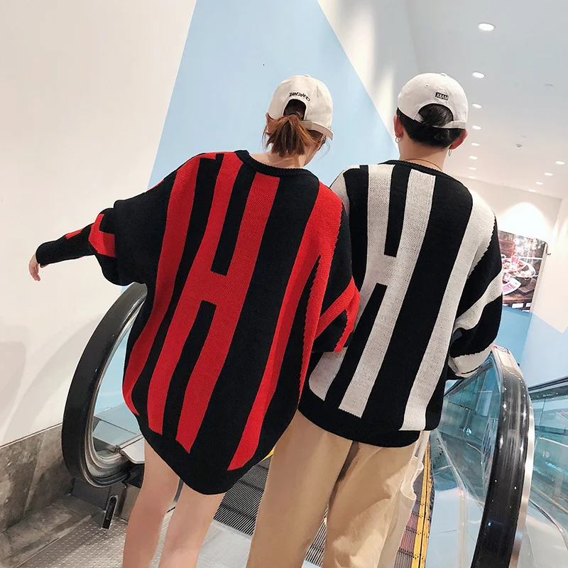 Winter Thicken Sweater Men Warm Fashion Letters Casual Knit Pullover Men Sweter Clothes Wild Loose Long-sleeved Sweater Man Winter Thicken Sweater Men Warm Fashion Letters Casual Knit Pullover Men Sweter Clothes Wild Loose Long-sleeved Sweater Man