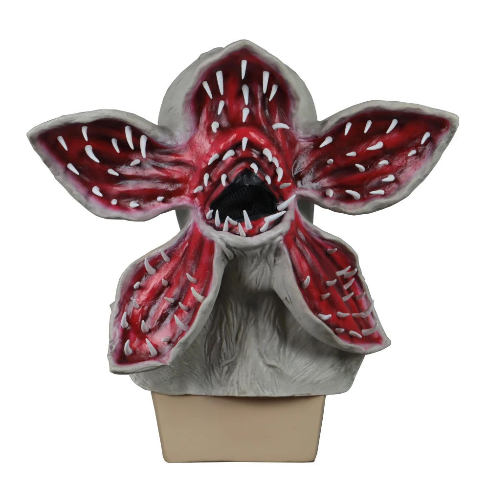

Stranger Things Demogorgon Mask Latex Cospaly Costume Headgear Halloween Prop