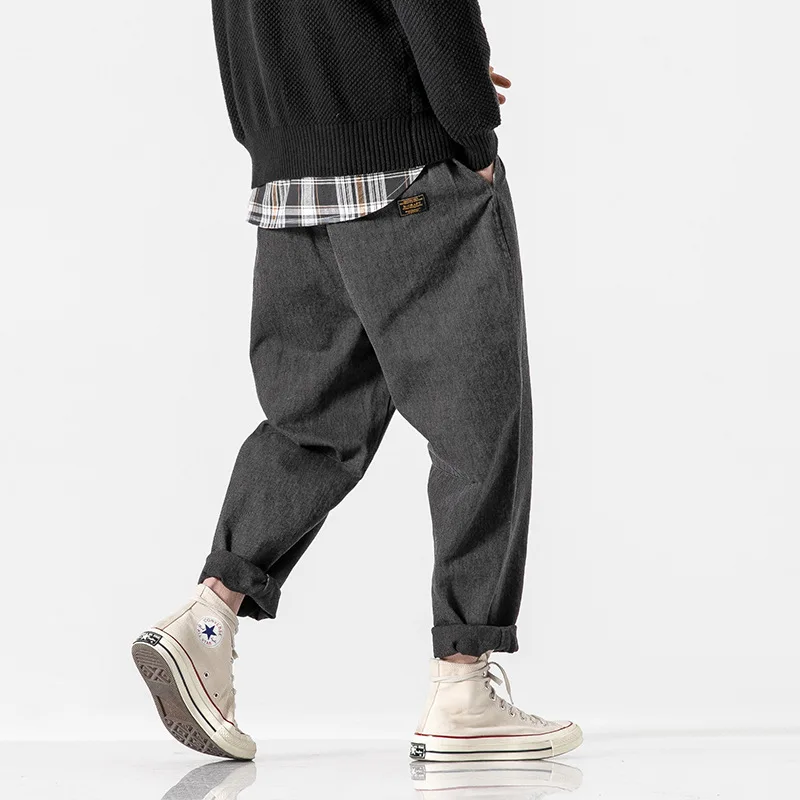 

Northern Boundary Men'S Wear 2020 Spring New Style American Jane Twill Skinny Harem Pants