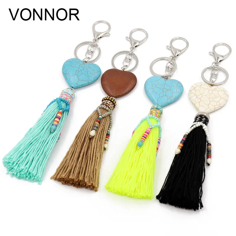 VONNOR Ювелирный Брелок для Женщин Сумка Автомобильная Подвеска Boho Аксессуары в