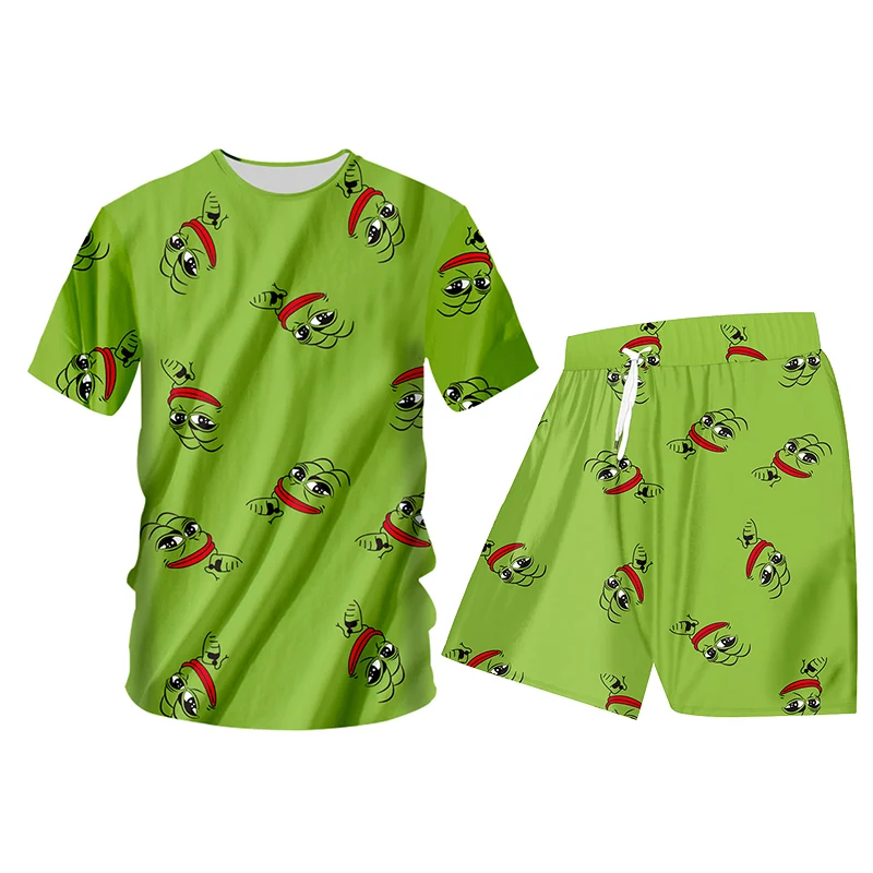 frog, conjunto masculino de moletom com estampa