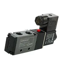 DC 24V 4,5 W 2 положения 5 ходовой Соленоидный клапан 4V210-8