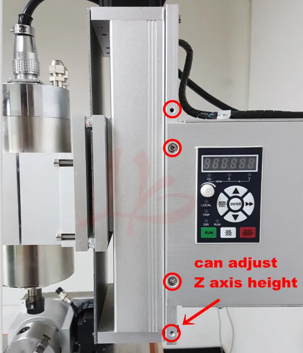 Столб тип 3aixs CNC 6040 1 5 кВт CNC6040 фрезерный станок с ЧПУ водяное охлаждение металла