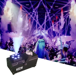 Machine à fumée 3 en 1 à LED 400W, éclairage de scène à tête mobile, anti brouillard pour DJ, Disco, fête, Bar, Club 