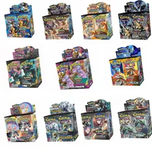 Cartes Pokemon GX EX épée et bouclier soleil et lune, 324 pièces/boîte, carte de Collection brillante, commerce anglais, jeu de combat, jouets pour enfants, cadeaux