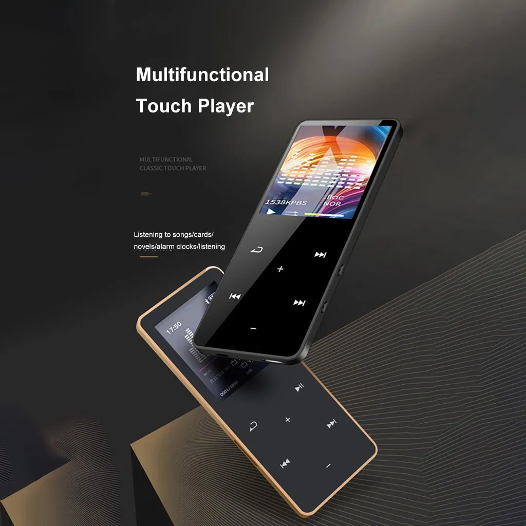 Мини Bluetooth MP3 плеер 4 Гб без потерь Музыкальный плеер с FM медиа динамик наушники, спорт MP 3 Металл Walkman Dap z1021