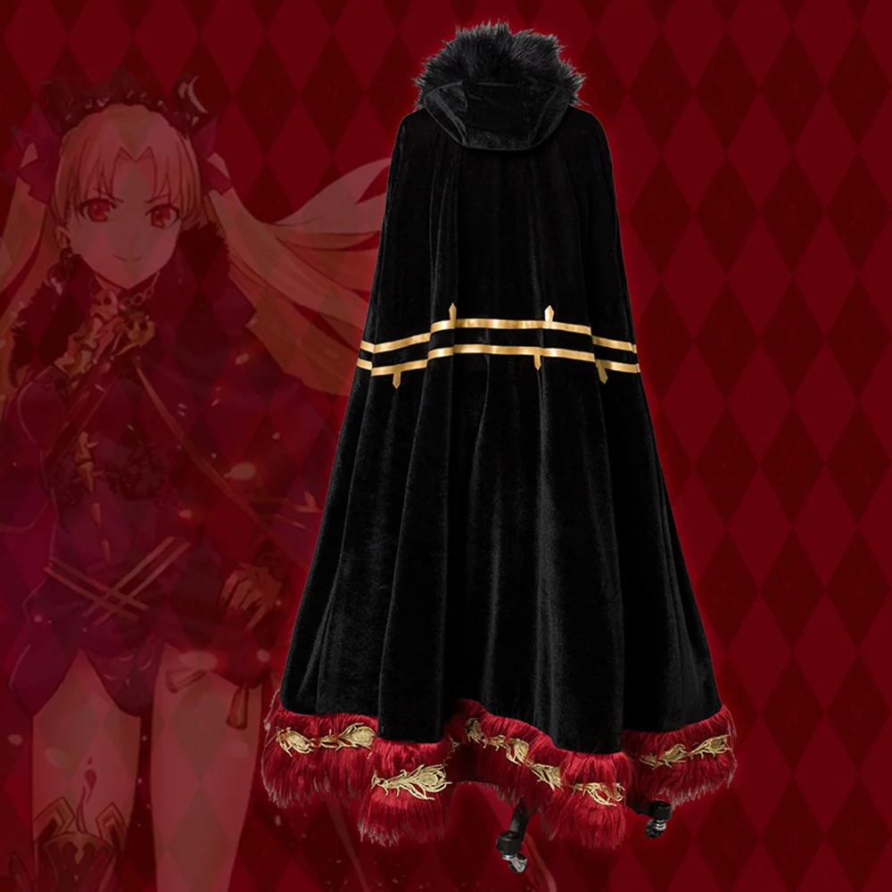 VEVEFHUANG игра Fate/Grand Order слуга Ereshkigal Irkalla косплей костюм черный Хэллоуин мой Hearo Косплей женское платье униформа