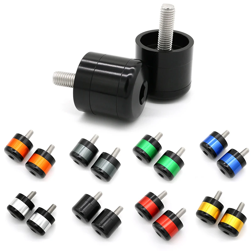 

For Kawasaki KLE500 GTR1400 Concours 14 Vulcan 1700 Versys-X 250 300 Handlebar Grips Handle Bar Cap End Plug Motorcycle Aluminum