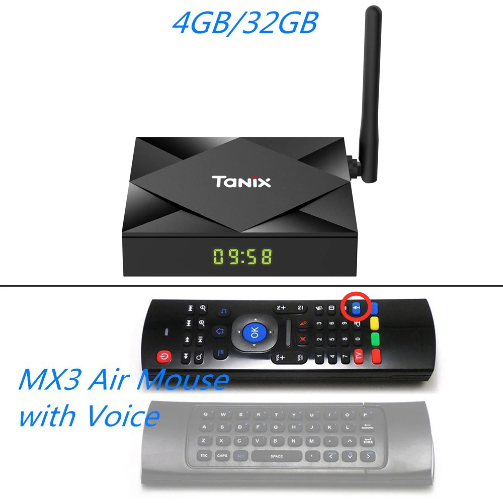 4G 32G MX3M Voice TX6S предпродажа 4 ГБ DDR3 32 Гб 64 Гб Rom ОС Android 10 Allwinner H616 Smart tv Box четырехъядерный 2,4G/5 ГГц двойной Wifi 4K H.265 телеприставка - Цвет: 4G 32G MX3M Voice
