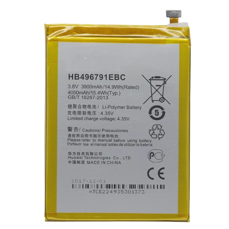 Запасная батарея для телефона HB496791EBC Huawei MATE 1 Ascend MT1-U06 MT2-L02 3900mAh | Мобильные