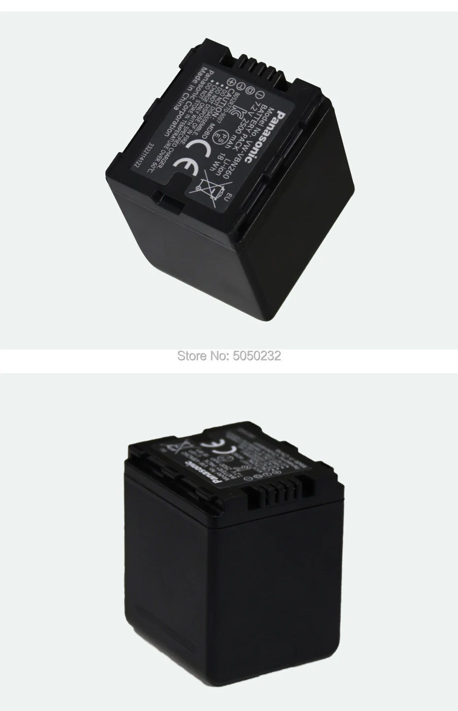 2 шт. Panasonic VW-VBN260 7,2 v 2500 мА/ч, Перезаряжаемые Батарея TM900 SD800 HS900 SD900 цифровой Камера+ 1 шт. VW-BC20 заряда