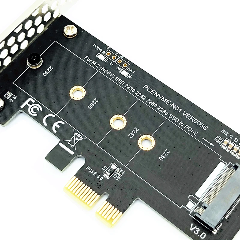 NVME Adapter PCI-E 3.0 x1 to M.2 NVMe M Key Slot Converter with Low Profile Bracket for Samsung PM961 960EVO SM961 PM951 M2 SSD ssd adapter card,m.2 to pcie adapter,pcie adapter card,m.2 expansion card,pcie expansion card