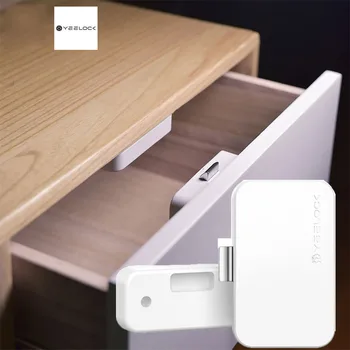 

YEELOCK Smart Drawer Cabinet Lock Keyless Bluetooth APP Unlock Anti-Theft Child Safety File Security mijia Drawer switch