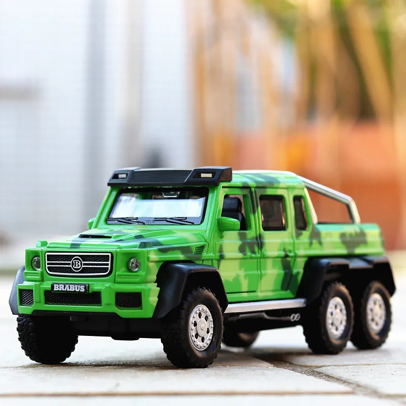 Высококлассная Коллекция игрушек Стайлинг автомобиля G63 AMG 6X6 модель 1:32 из