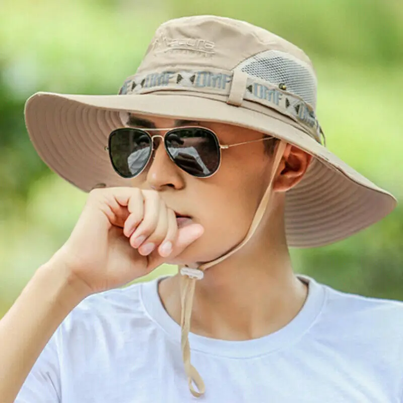 Hat Male Summer Fisherman Outdoor Sun Visor Fishing Beach Climbing Cap
