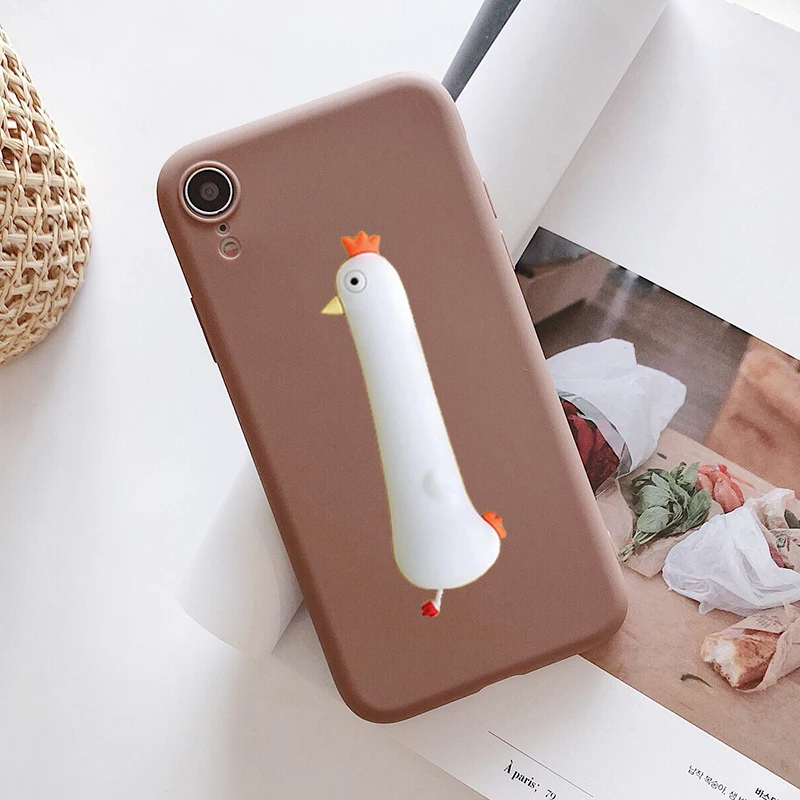 Чехол с 3D рисунком динозавра цыпленка конфет для Xiao mi A1 A2 Lite A3 mi 5X6X8 Lite 9 SE 9T Pro Coque Chicken Funda мягкий чехол из ТПУ - Цвет: Chick Khaki