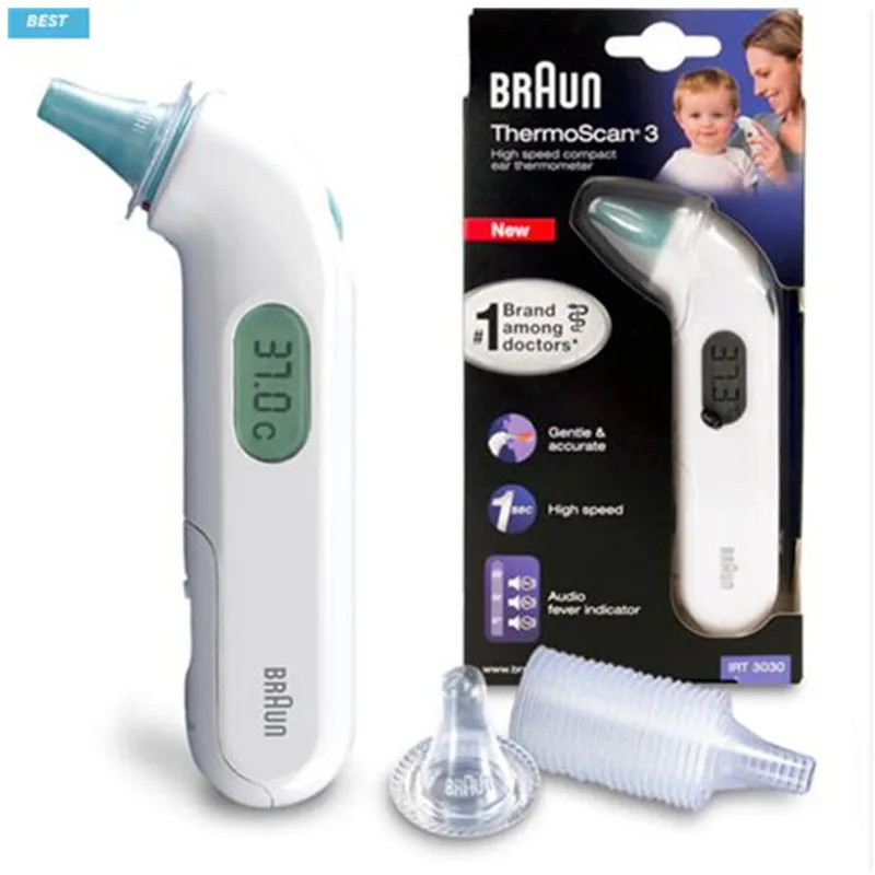 

Baby Digital Ear Thermometer LCD Display Ear Thermometer Body Children Termometer Monitor Measure Tools