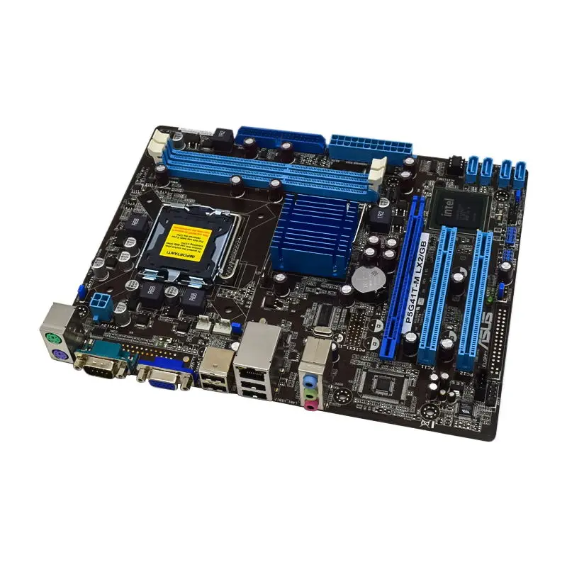 g41 original, pc desktop, ddr3, pci-e x16, vga, usb 2, core 2, quad core