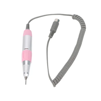

Professional Nail Drill Handle Handpiece for Electric Nail Manicure Pedicure Machine 202 (Silver & White)