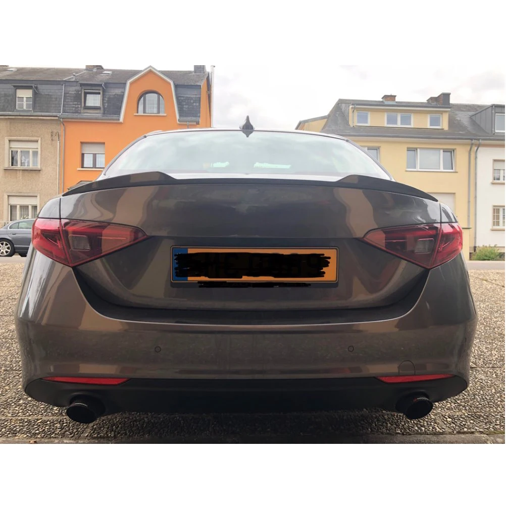 Задний спойлер из углеродного волокна/ФАП для багажника губа крыло Alfa Romeo Giulia Sedan