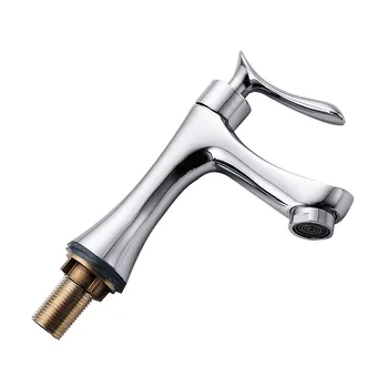 

Sanitary Ware Bathroom Single Cold Basin Faucet Washing Table Single Cold Single Hole Basin Faucet Household Sink Clean Tap