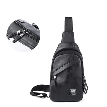 

Men's Bag Shoulder Bag Messenger Bag Men's Bag Casual Pu leather waterproof and wearable men's bag Mobile phone bag Computer bag