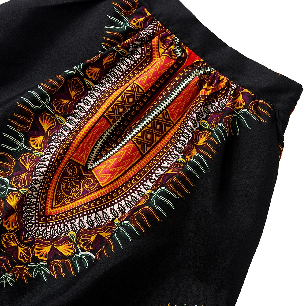 Африканская одежда для женщин юбка Дашики принт, Батик Юбка "Анкара" Повседневная Дашики юбка Печатный воск юбка традиционная одежда