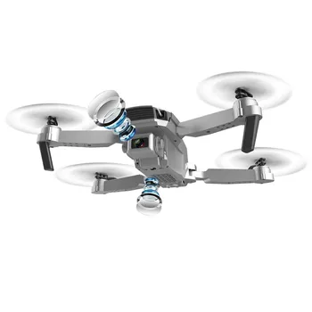 

E100 FPV Drone HD 1080P Dual Camera With WIFI RC Foldable Quadcopter Long Flight Time 20 Minutes Endurance 2.4Ghz Spread ZJXT2