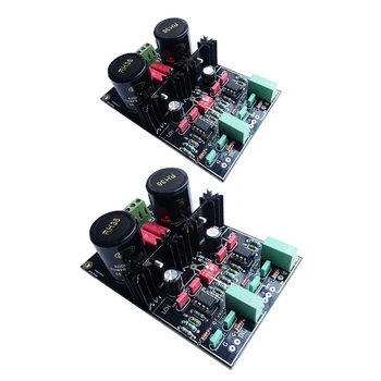 

1Pcs o Dual Circuit MM/MC Phono Stage HIFI Amp Finished Amplifier Board