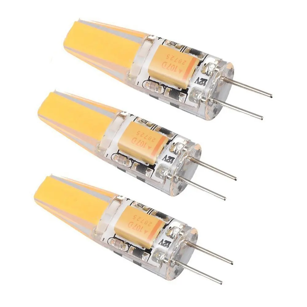 100pcs High quality AC DC 12V 24V G4 LED 6W NEW COB Corn Light SMD bulb ...