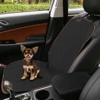 

X Autohaux Car Seat Cover for Pet Automotive Universal Dog Front Seat Cover Pet Pad Waterproof Protector Black Four Seasons