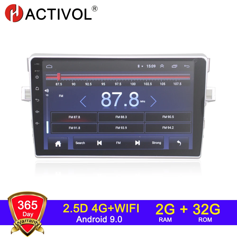 4G WIFI 2G 32G Android 9.0 2 din car radio for Toyota Avensis Verso E'Z 2010- autoradio car audio car stereo автомагнитола