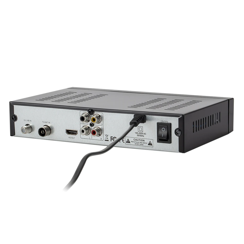 ТВ HD Top Box DVB-T2+ DVB-S2 FTA 1080P декодер тюнер ТВ-приставка ЕС вилка ИК пульт дистанционного управления