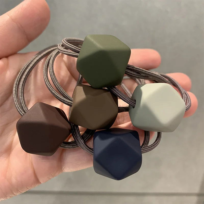 Square Elastic Hair Band Hair - Image 3