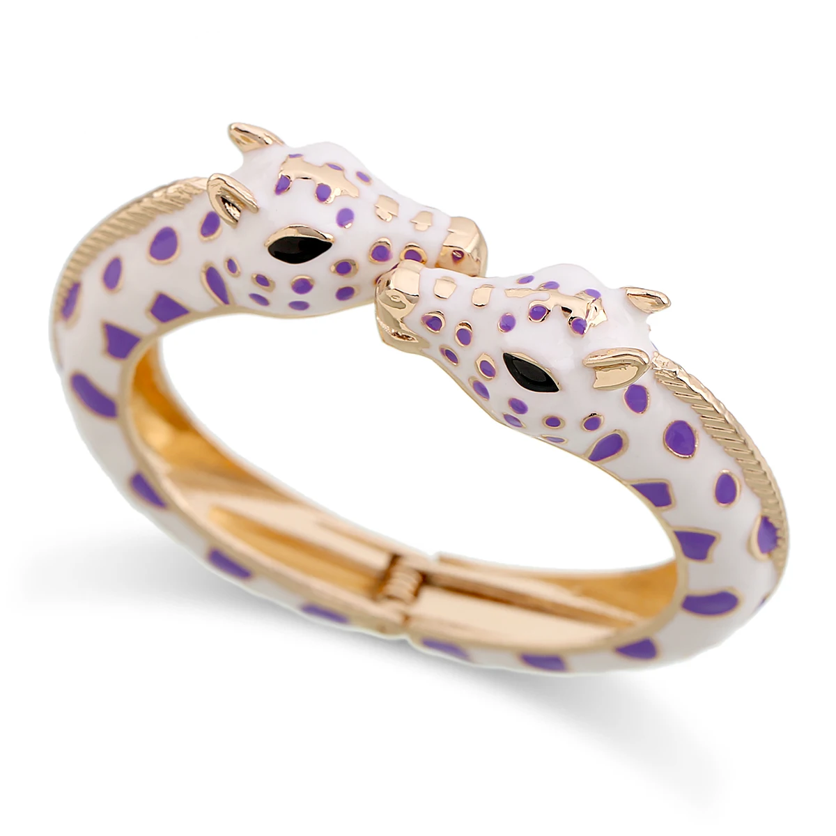 girafa animal, bracelete esmaltado para meninas, metal,