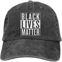 Мужская и женская Регулируемая ВИНТАЖНАЯ ДЖИНСОВАЯ бейсболка черная кепка в стиле хип-хоп